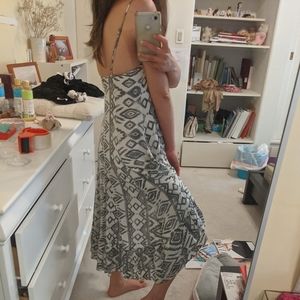 Billabong summer high low boho prints dress